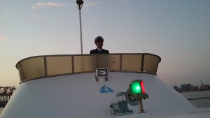 車とバイクだけじゃない！船にも乗ります！