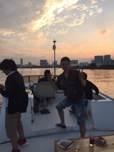 車とバイクだけじゃない！船にも乗ります！