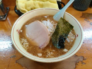 夜中のラーメン